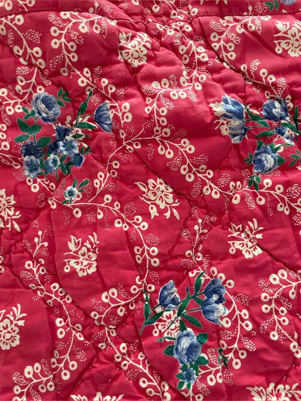 THE LINEN SOURCE Y2K Cotton Floral Cottagecore Shabby Chic Romantic King Quilt